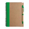 Notitieboek Stella | Gerecycled karton | Gelijnd | Met balpen