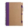 Notitieboek Stella | Gerecycled karton | Gelijnd | Met balpen