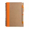 Notitieboek Stella | Gerecycled karton | Gelijnd | Met balpen
