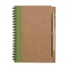 Notitieboek Stella | Gerecycled karton | Gelijnd | Met balpen