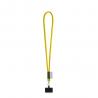 Set lanyard tube long ø 7 mm met 9 mm karabijnhaak en houder voor mobiele telefoon Gosport