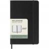 Moleskine pocket week-agenda voor 12 maanden met zachte kaft 