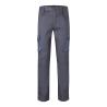 Tweekleurige keperstof broek met meerdere zakken 200gm² van katoen 35% en polyester 65% Vl hypnos