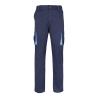 Tweekleurige keperstof broek met meerdere zakken 200gm² van katoen 35% en polyester 65% Vl hypnos