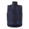 Gewatteerd vest tweekleurig met meerdere zakken 120gm² van polyester 100% Vl nergal