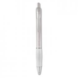 Balpen met rubberen grip...