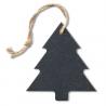 Kerstboom hanger van leisteen Slatetree